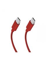 USB-C 60W pintas laidas 1,5 m – raudonas