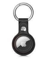 „Apple AirTag“ ekologiškos odos dėklas – juodas
