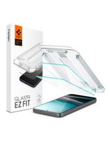 Grūdintas stiklas su tvirtinimo rėmeliu, skirtas „Samsung Galaxy A36 5G“, skaidrus - 2 vnt.