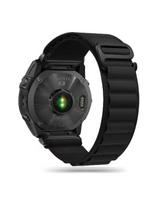 „Garmin Fenix 3 / 5X / 3HR / 5X Plus / 6X / 6X Pro / 7X“ nailono „Pro“ laikrodžio dirželis – juodas