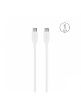 USB-C maitinimo laidas 2 m – baltas