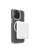 5000mAh USB-C „MagSafe Power Mag“ išorinė baterija – balta