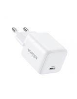 X512 GaN USB-C 20W sieninis įkroviklis – baltas