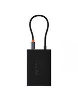 8in1 šakotuvo adapteris HDMI DisplayPort VGA USB-A USB-C - pilkas
