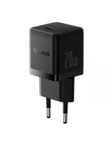 „Palm“ 20 W USB-C sieninis įkroviklis – juodas