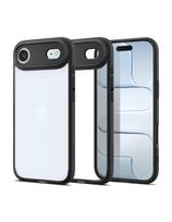 iPhone 17 Air Ultra Hybrid galinis dėklas – matinės juodos spalvos