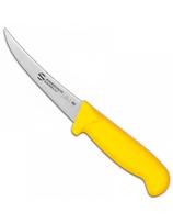 Kauliukų išėmimo peilis su lenkta geležte SUPRA COLORE 130/ 270 mm - geltonas