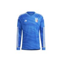 adidas Italija 2023 Namų ilgomis rankovėmis marškinėliai Mėlyni Vyriški Streetwear HS9893 XL