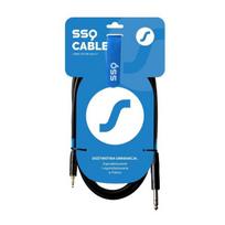 Garso - vaizdo adapteris Ssq - SS-2090 - MiJS2 kabelis - 3.5 mm stereo kištukas / 6.3 mm stereo kištukas