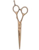 EuroStil plaukų kirpimo žirklės rožinio aukso Eurostil Neurostar 6.0'' 56HRC