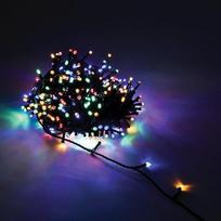 kalėdinė virvelinė lemputė 7,2w rgb 23+5m ip44 240v