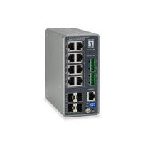 LevelOne Industr.PoE Switch  8xGE PoE+TURING 240W Managed L3 | IGP-1271 | 4015867202654