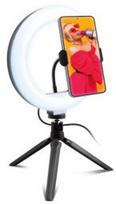 SBS Selfie Tripod, 20cm LED Ring Light