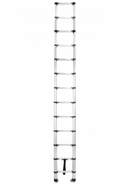 Teleskopinės plieninės kopėčios DRABEST 1x13 3,8 m