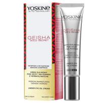 Yoskine Geisha Gold Secret Oil Cream for Eyes and Eyelids Against Bags and Dark Circles paakių kremas nuo tamsių ratilų, 15 ml