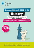 Pearson REVISE Edexcel GCSE History The USA, 1954-75: conflict at home and abroad Revision Guide and Workbook - for 2025, 2026 exams