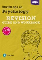 Pearson REVISE AQA AS Level Psychology Revision Guide & Workbook inc online edition - for 2026, 2027 exams