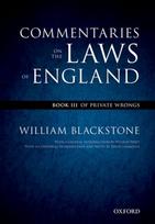 Oxford Edition of Blackstone's: Commentaries on the Laws of England