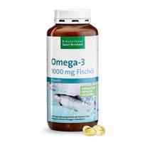 SANCT BERNHARD Omega-3 žuvų taukai 1000 mg, 220 kapsulių
