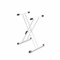 Sintezatoriaus stovas Gravity KSX2W (Baltas)