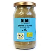 Mėlynžiedės taškuonės milteliai Brahmi Premium, Nimi Ayurveda, 75g