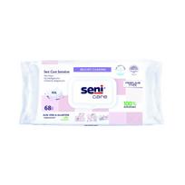 Drėgnos servetėlės Seni Care Sensitive, 68 vienetų