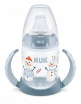 NUK 215293Z rinkinys FC buteliukas 150ml su rankenėlėmis SNOW
