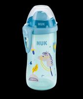NUK 255410 300ml FLEXI gertuvė su šiaudeliais