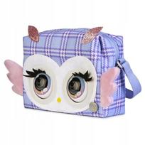 PURSE PETS interaktyvi mini rankinė Print Perfect Owl