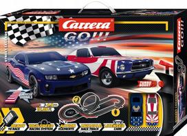 Carrera GO!!! - STREET LEGENDS Lenktynių Trasa 4.9 m + 2 Automobiliai (Modelis 62601)