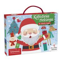 Kalėdinis rinkinys 2-3 metų vaikams su užduočių knygele