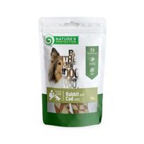 NP SP Šunų skanėstai triušienos ir menkės suktinukai 75 g