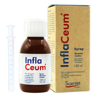 ScanVet InflaCeum - Papildomas pašaras - dietinis mišinys šunims ir katėms 100ml