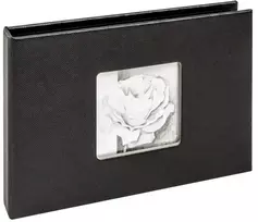 Albumas WALTHER MA-349-B Beyond black 10x15 12| kišeninis |kietas viršelis| juodi lapai|klijuotas