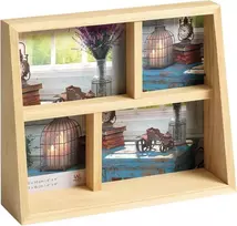 Rėmelis WALTHER SM444H Rustic gallery 2x10x15+2x10x10 | natūralus