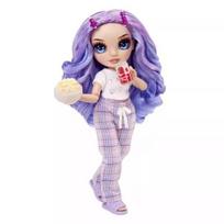 Rainbow High Jr: Miego vakarėlio mados lėlė - Violet