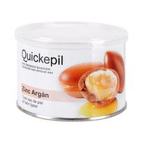 Vaškas plaukų šalinimui su cinku ir argano aliejumi Quickepil, 400 ml