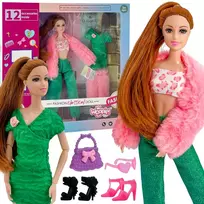 WOOPIE ROYAL Emi 30 cm lėlė - 12 paslėptų staigmenų + drabužiai ir aksesuarai