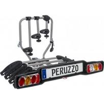 Autobagažinė Peruzzo Siena // 4 dviračiam, ant kablio, atlenkiama (plienas)