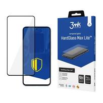 LCD apsauginis stikliukas juodais kraštais "3MK Hard Glass Max Lite" telefonui Xiaomi Redmi 15C 4G