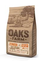 Oak's Farm Grain Free visų veislių jauniems šunims su lašiša ir kriliu, 2 kg