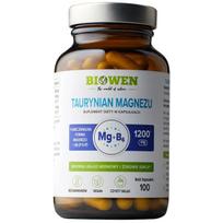 Biowen Magnesium Taurinate 600 mg – 100 kapsulių