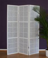 Kambario Skirtuvas, Paravent Shoji, 175x132 cm, Baltas