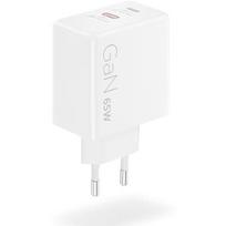 Lenovo Accessories Dual USB-C 65W GaN Power Adapter WH-EU G0A6065WEU