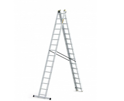 Trijų dalių daugiafunkcinės kopėčios DRABEST „PRO“ 3x16 (DR-AL-DW-PRO-3X16-2K)