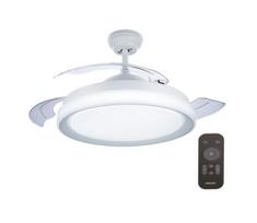Philips - LED lubinis ventiliatorius BLISS LED/35W/230V 5500/4000/2700K balta +