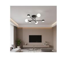Prigludusi liustra HOLON 3xG9/8W/230V + 3xGX53/12W juoda