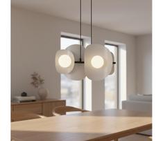 Pakabinamas šviestuvas su laidu ELEMENTI, 4xG9/8W/230V, pilkas
