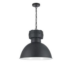 Pakabinamas šviestuvas ant grandinės BJORN 1xE27/60W/230V juodas