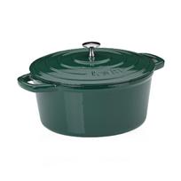 KELA ketaus emaliuotas troškintuvas su dangčiu "Calido", Ø 26 cm, 4,6 l, Ø 26 cm, 4,6 l